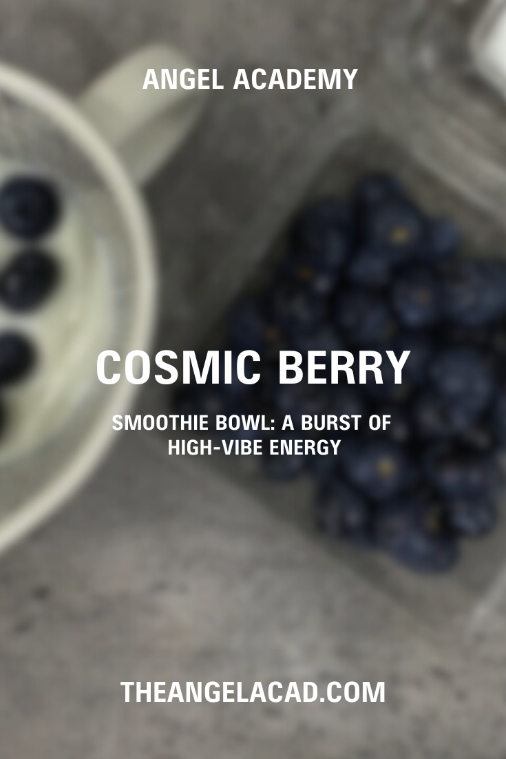 Cosmic Berry Smoothie Bowl: A Burst of High-Vibe Energy