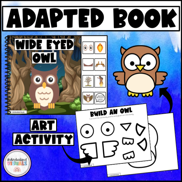 Wide Eyed Owl Song Activity for Special Education