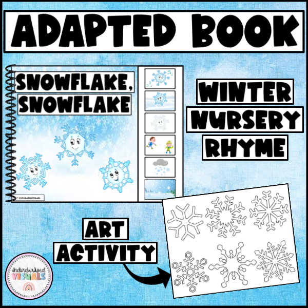 Snowflake, Snowflake Song Activity for Special Education