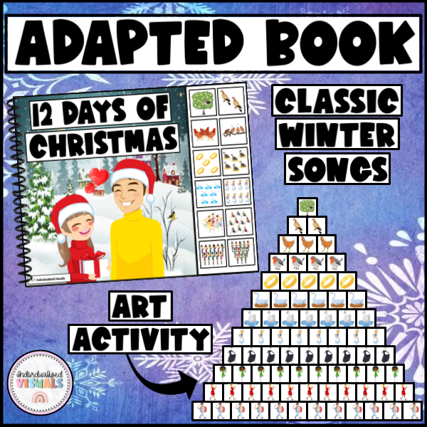 12 Days of Christmas Song Activity for Special Education