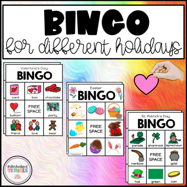 Bingo Game Printables Based on Different Holidays