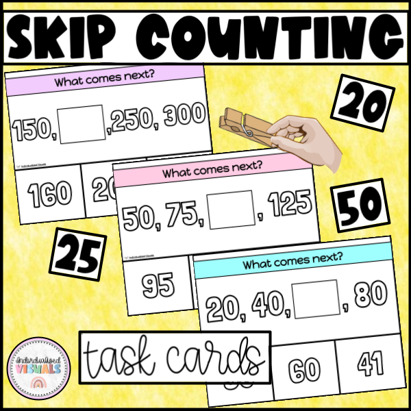 Skip Counting Activities for Special Education