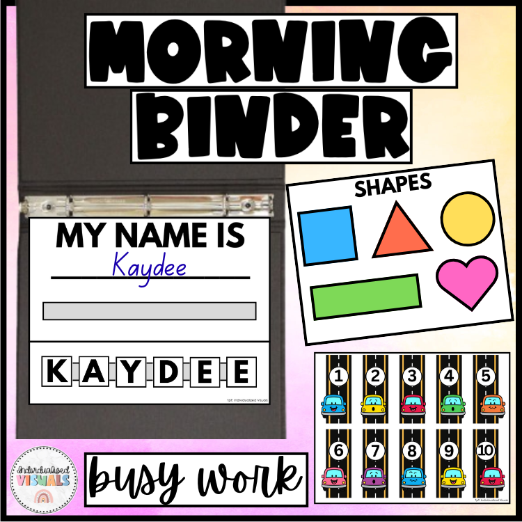 The Ultimate Busy Binder for Preschool & Special Education: Hands-On Learning Made Easy