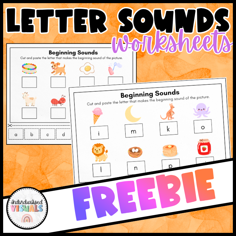 Beginning sounds worksheet freebies - TpT Thumbnails.png
