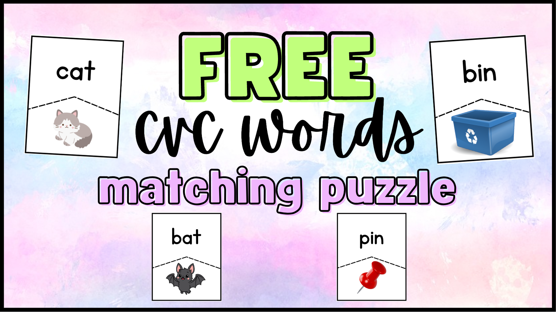 CVC Word Puzzles