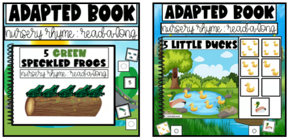 This is an image about counting songs like 5 little ducks or 5 green and speckled frogs