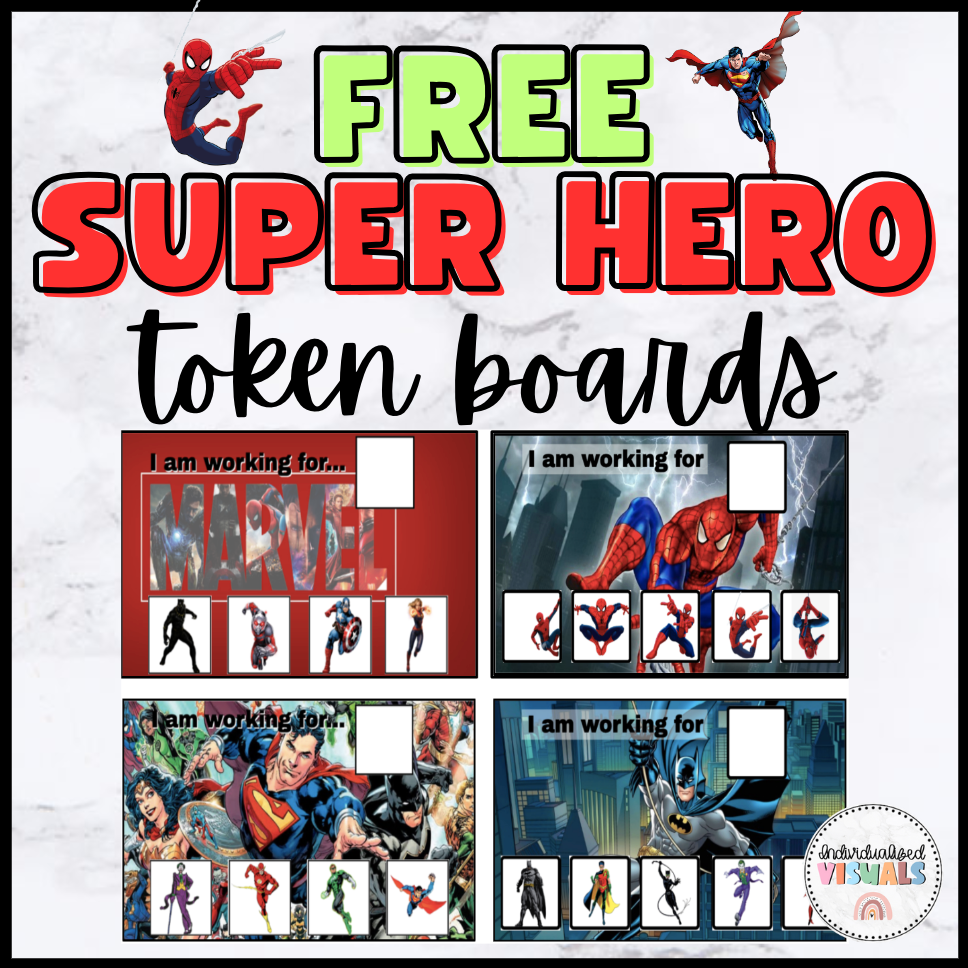 Free Token Boards for Special Education