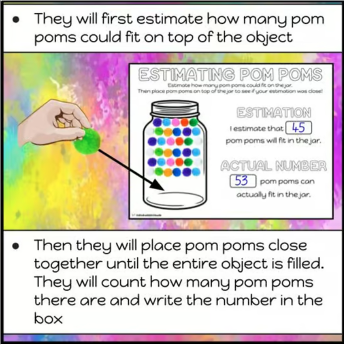 estimation activities for special education