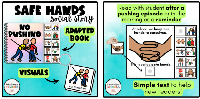 No pushing adapted book