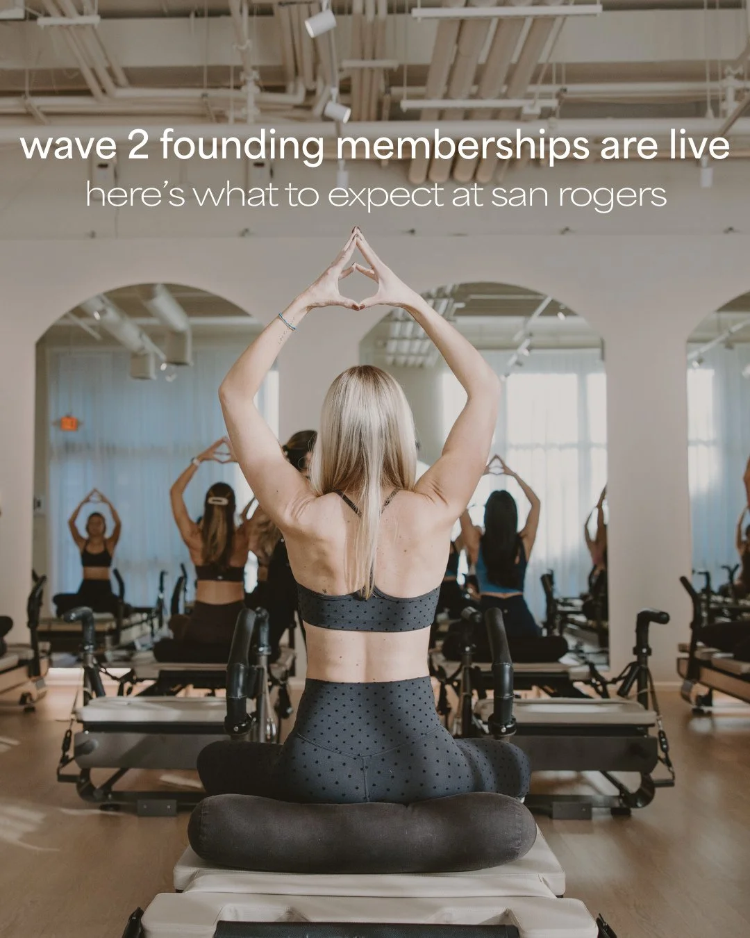 Wave 2 Founding Memberships Are Live ✨⁠
⁠
This limited founding rate will not be offered again, and is for those ready to be part of san rogers from the very beginning.⁠ ⁠
⁠
Available to clients without an active membership. Current members will enjo