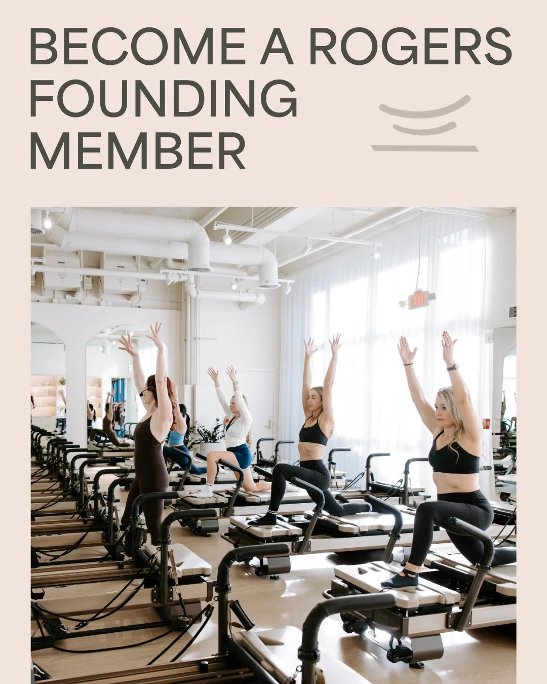 Rogers is almost here, opening in late May. A limited number of founding memberships remain.⁠
⁠
Experience the san method from the beginning, a breath-led, low-impact approach designed to build sustainable strength without depletion. Each class is ro