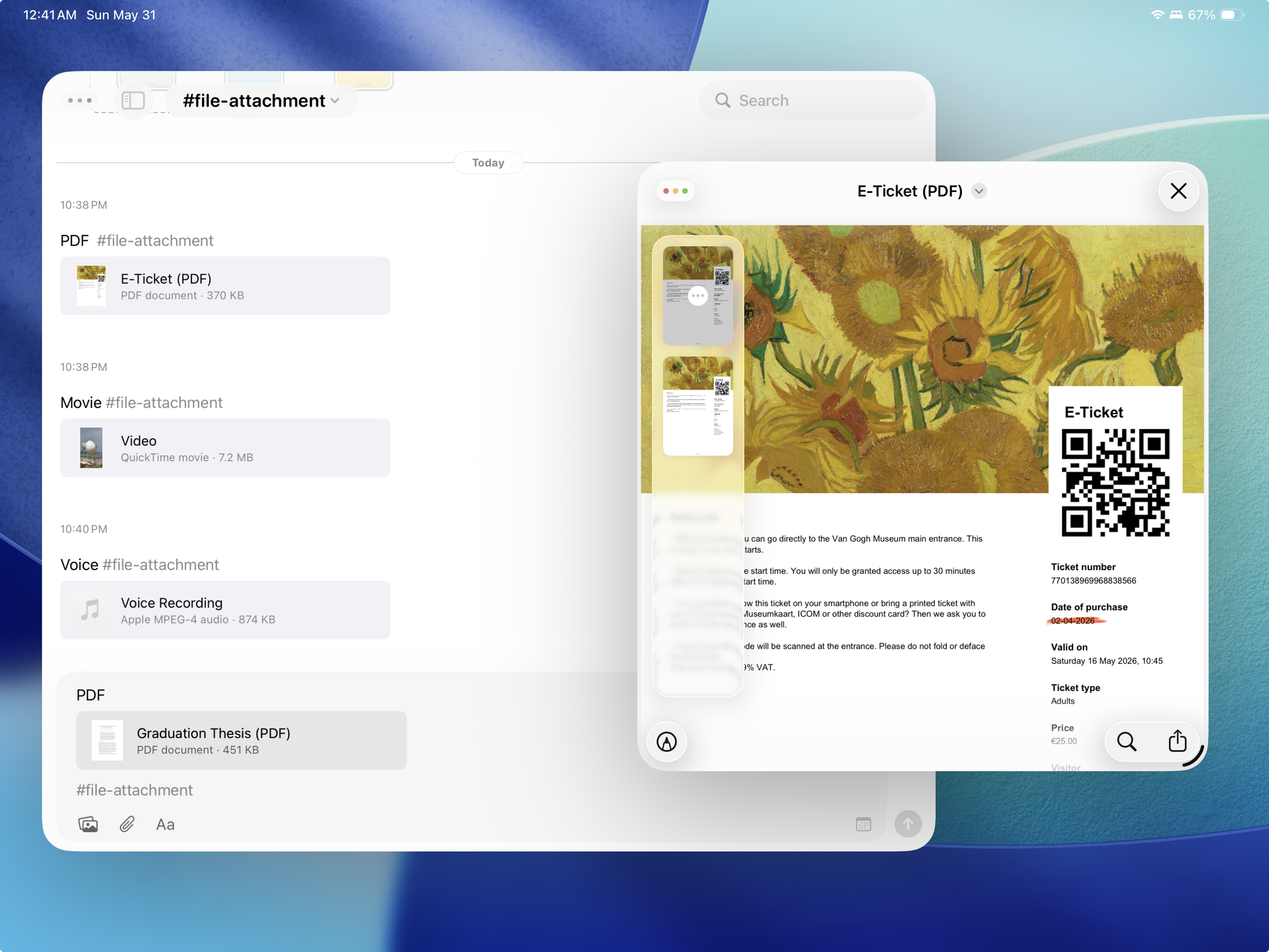 Attach Any File to Strflow 📎