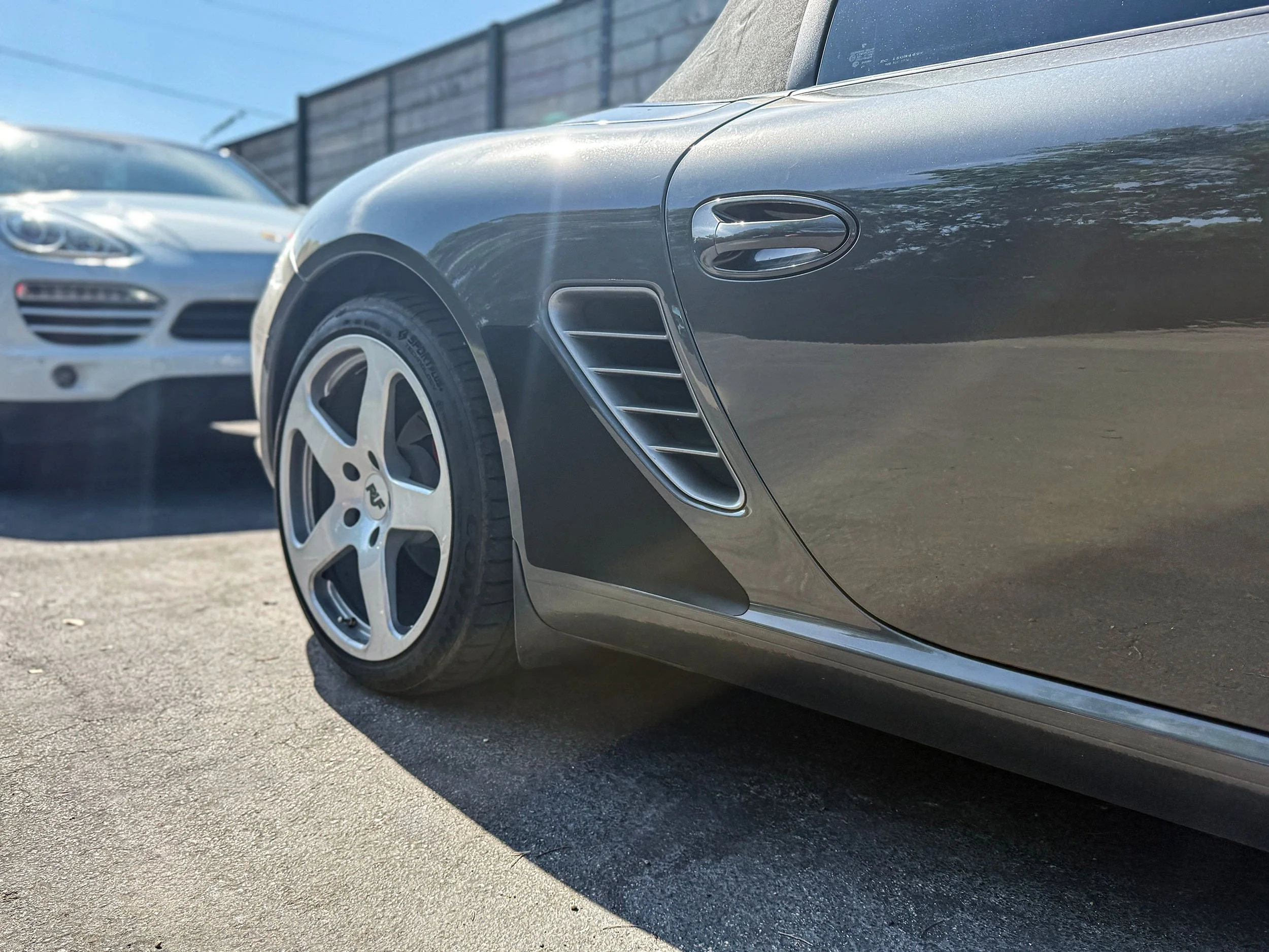 3_4 Gray_Ruf_Boxster-side-view-with-Black-magnetic-MagnaFin-stone guardspsd.jpg