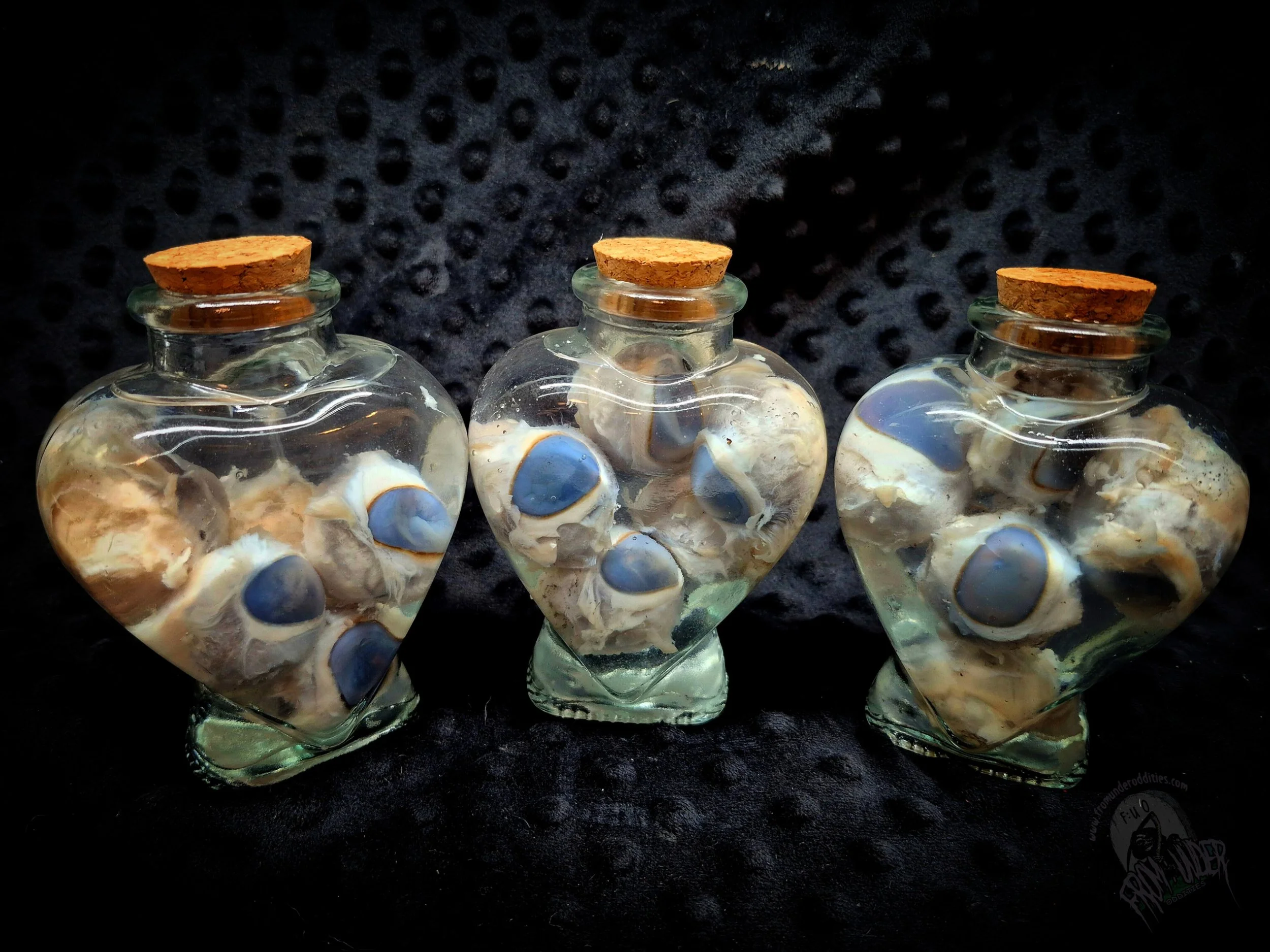 Eyeball Heart Jars