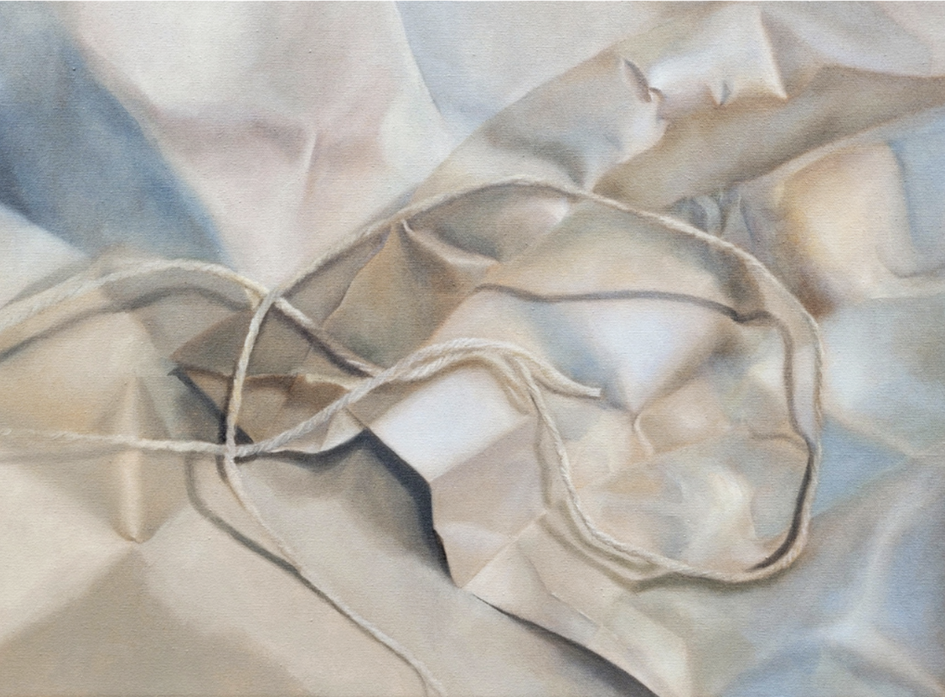 Cally Lotz Limit, 2023 Oil on canvas 40 x 56 cms $1850