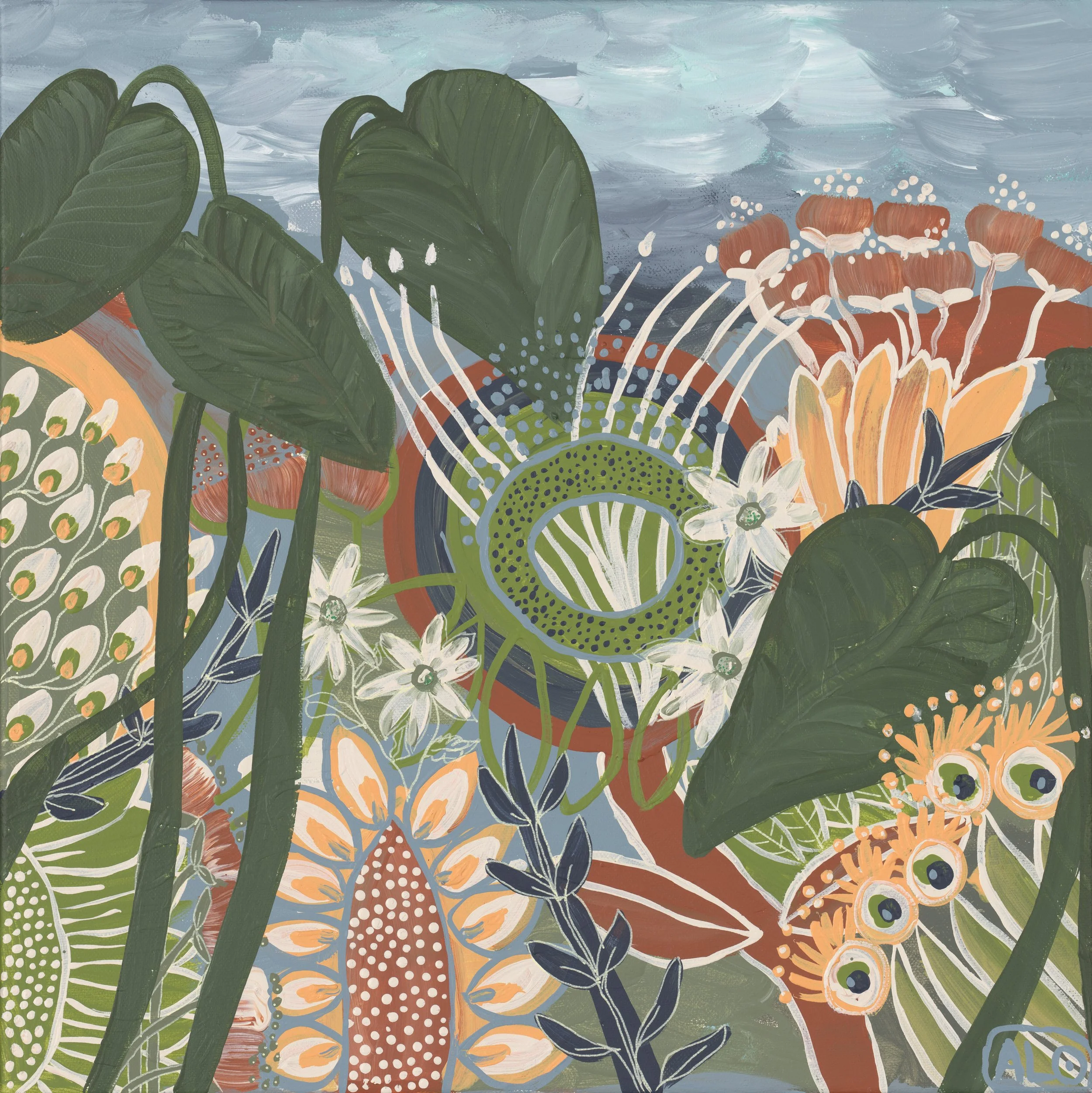 Anna_Lohe_Mini Elephant Ears_2024_Acrylic_45x45cm_$650.jpg