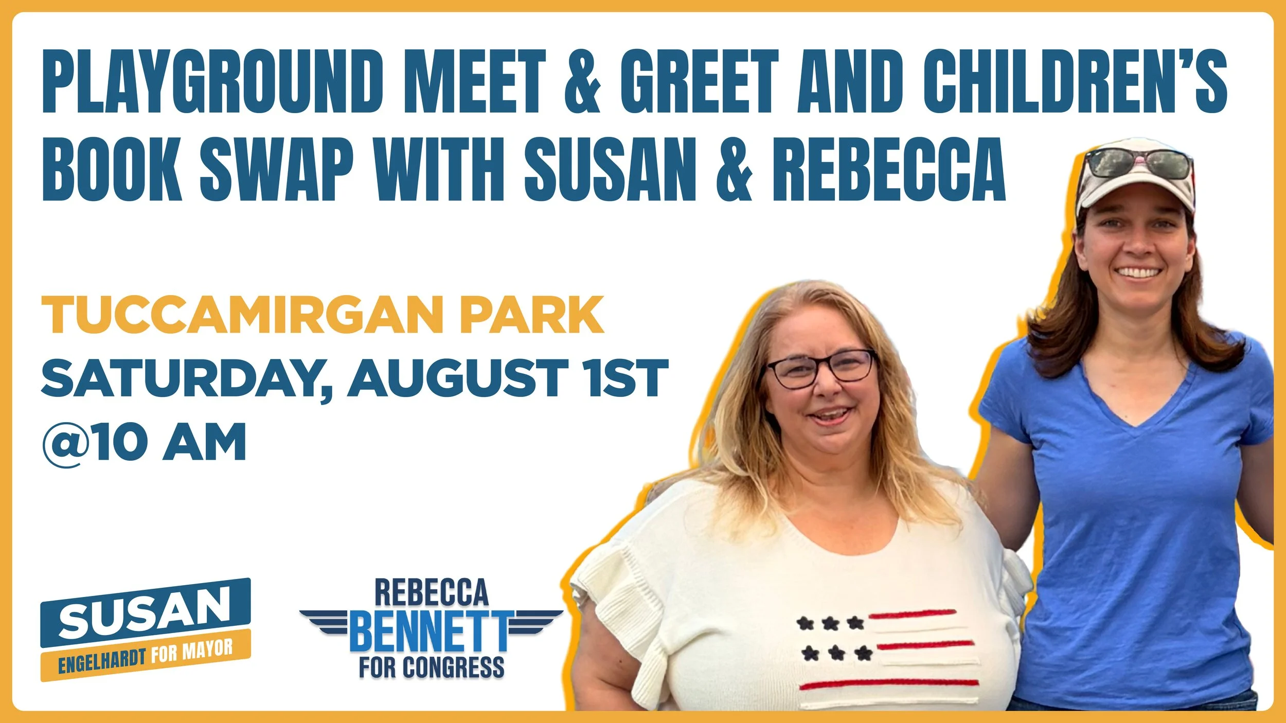 Playground Meet &amp; Greet and Children's Book Swap with Susan Engelhardt &amp; Rebecca Bennett!