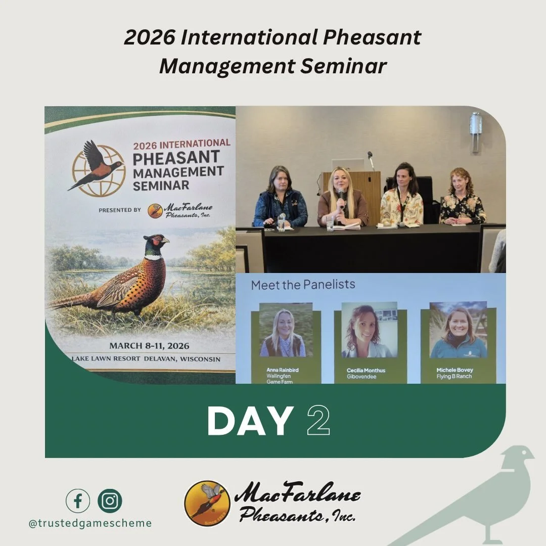 On day 2, one of the morning sessions was delivered by Brian in the @macfarlanepheasantfarm team, who talked about ways to reduce brooder mortality and improve profitability 💵 Later in the day we heard from some of the team at Heart of England farms