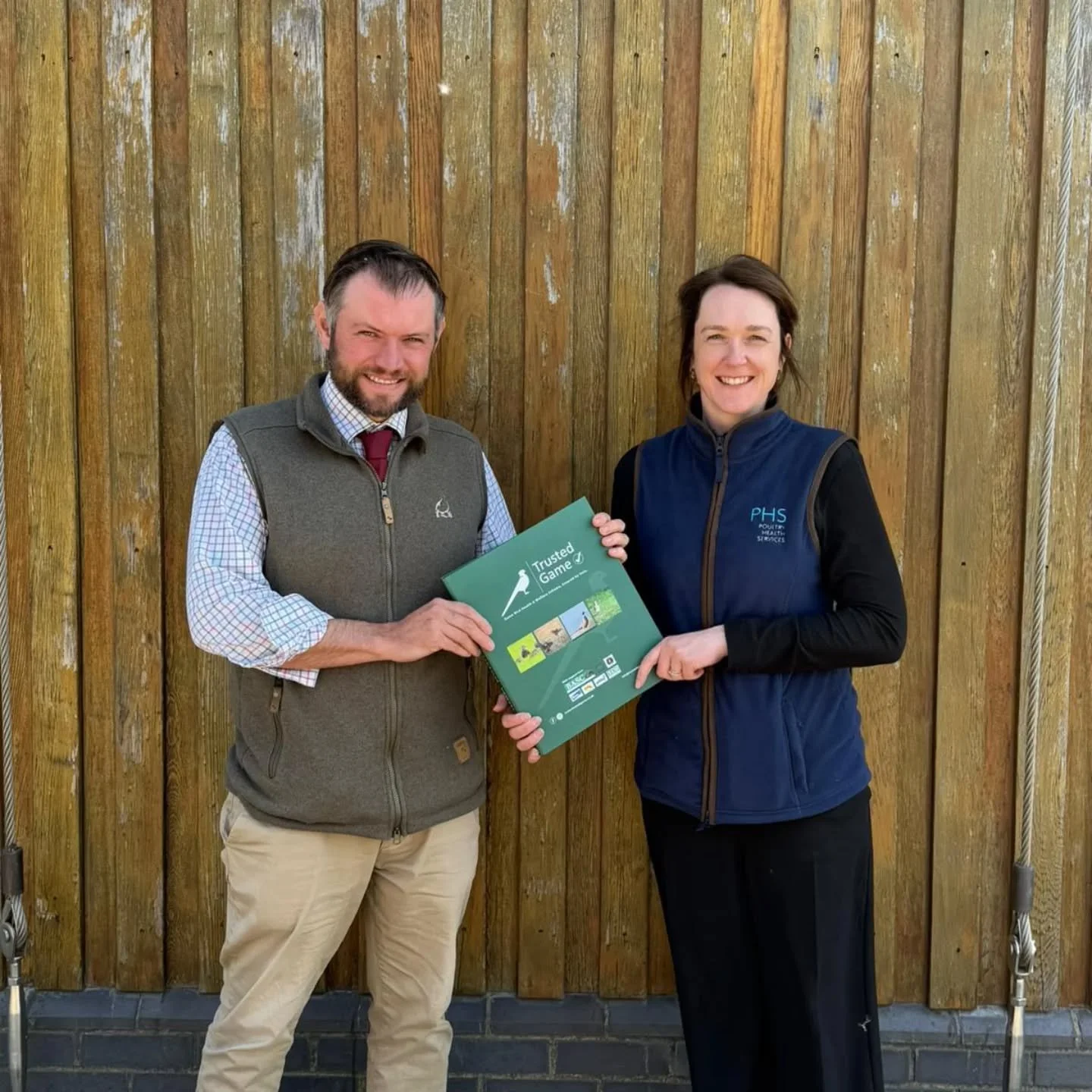 @gamewildlifeconservationtrust Loddington Shoot has joined Trusted Game and had their first audit delivered by their vet, Hannah from Poultry Health Services. 
@game_and_wildlife_advisor 
@poultryhealthservices .