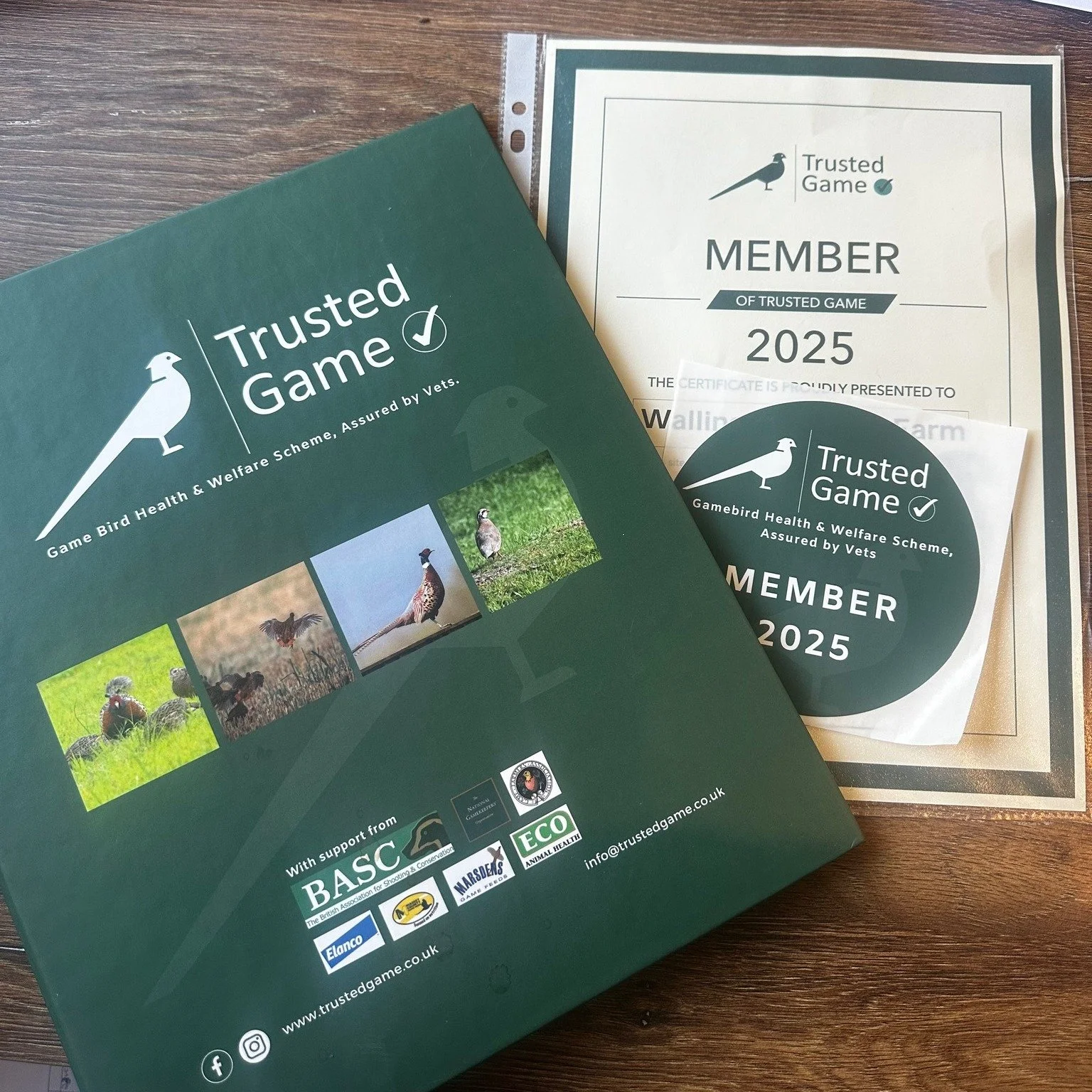 Setting the Standard in Game Bird Welfare

Trusted Game, are committed to driving higher standards in game bird health and welfare. Our audit scheme, assured by vets, provides a framework for responsible cost effective, self-regulation, ensuring that