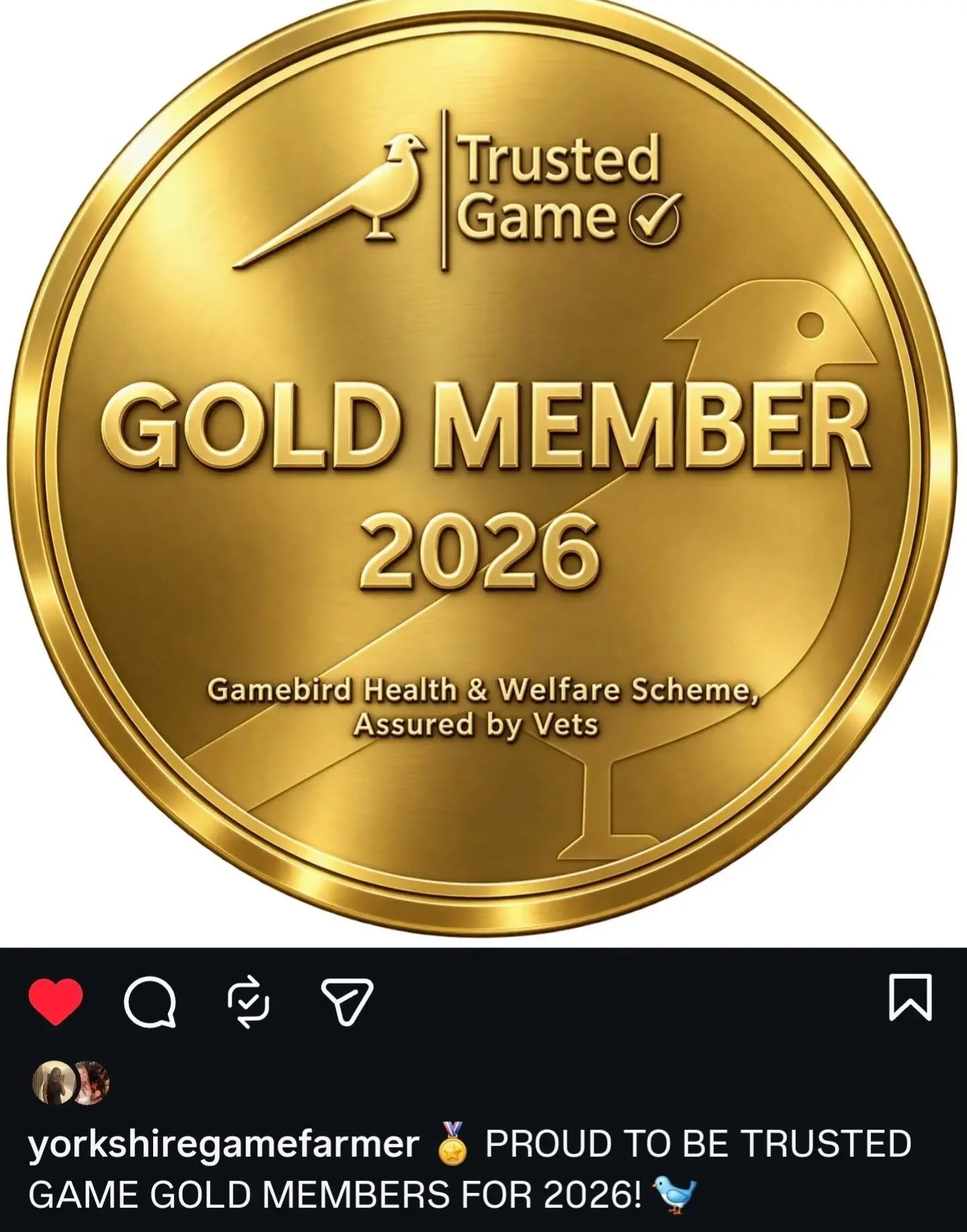 Game farms and shoots are proud to show off the new TG BRONZE, SILVER and GOLD awards like gold member @yorkshiregamefarmer !
.
.
.
.
.
.
.
.
.
.
.
.
.
.
.
.
.
.
.
.
.
.
.
.
.
.
#gamekeeper #gamekeeping #gamefarm #Pheasant #partridge