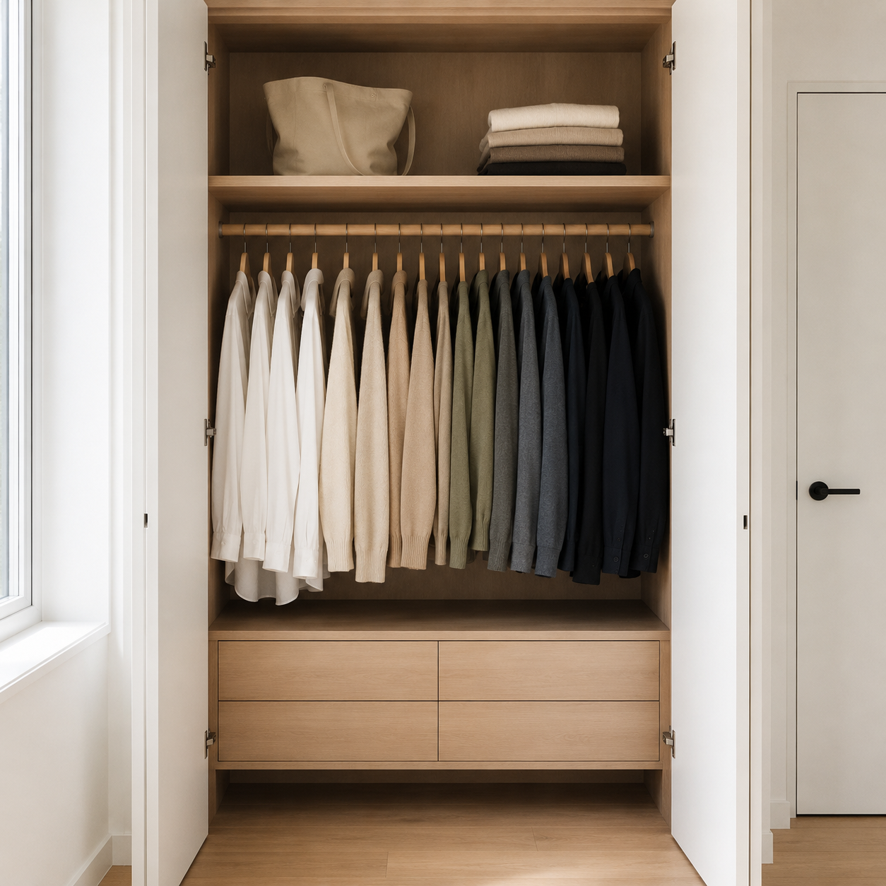 clean closet