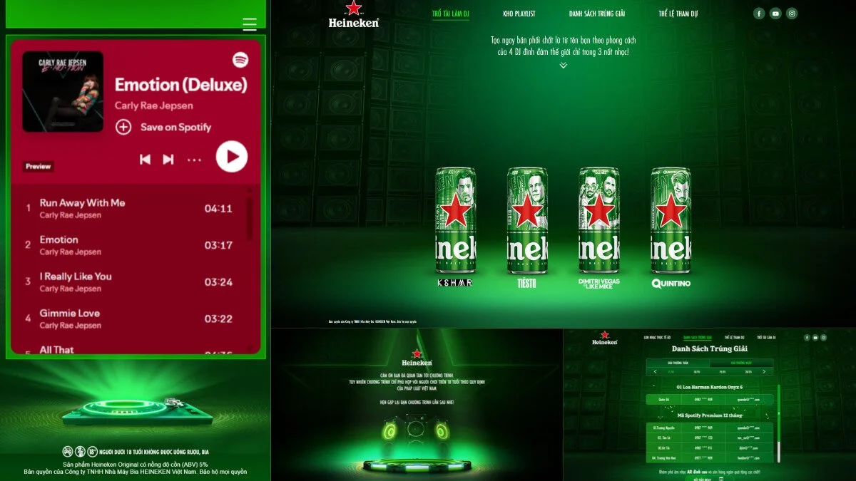 Main Heineken VR Music