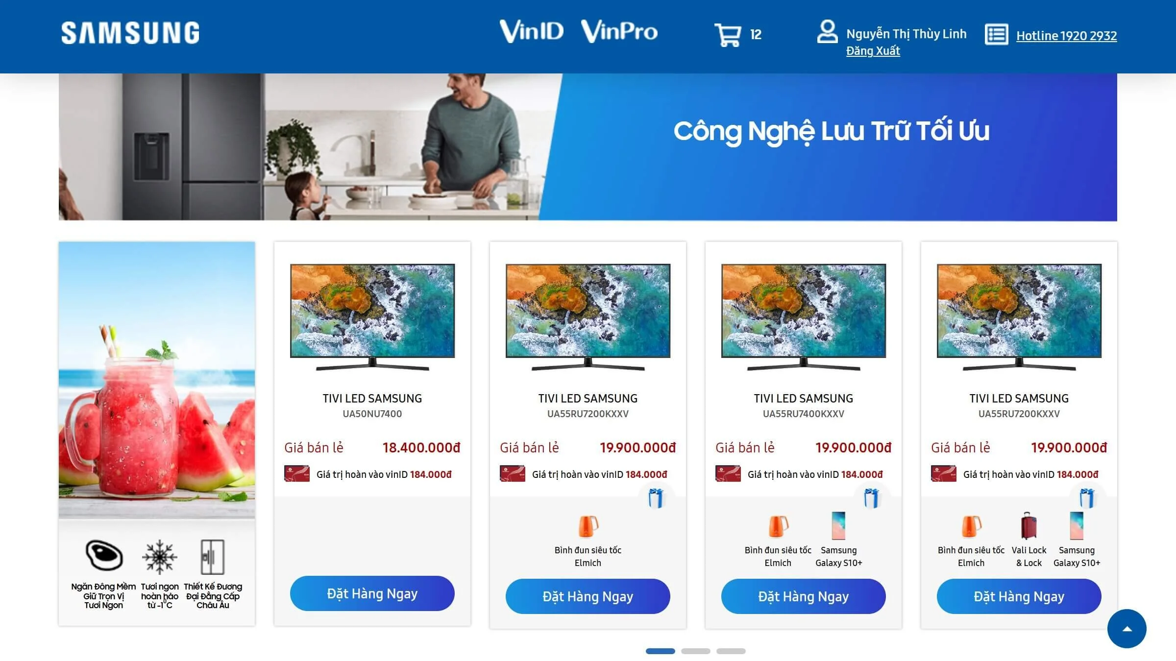 VinGroup VinID Privileges Products.jpg