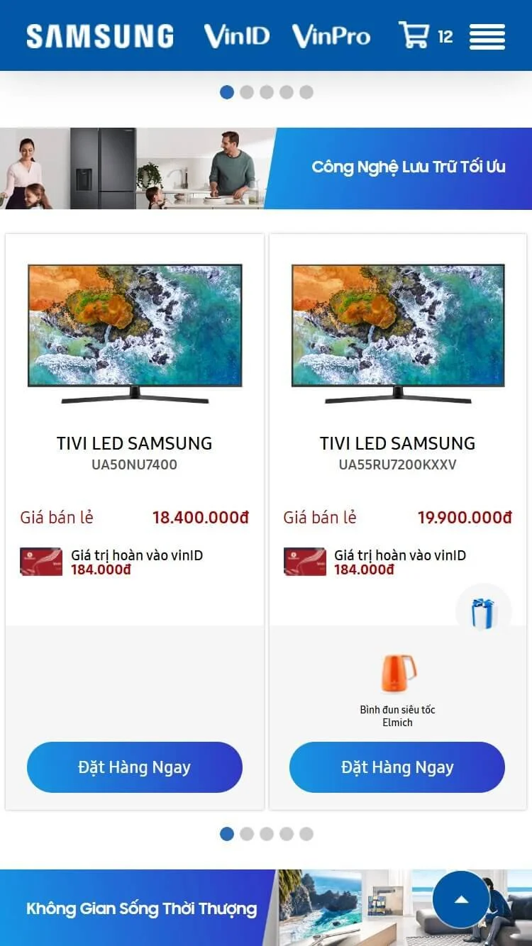 VinGroup VinID Privileges Products Mob.jpg