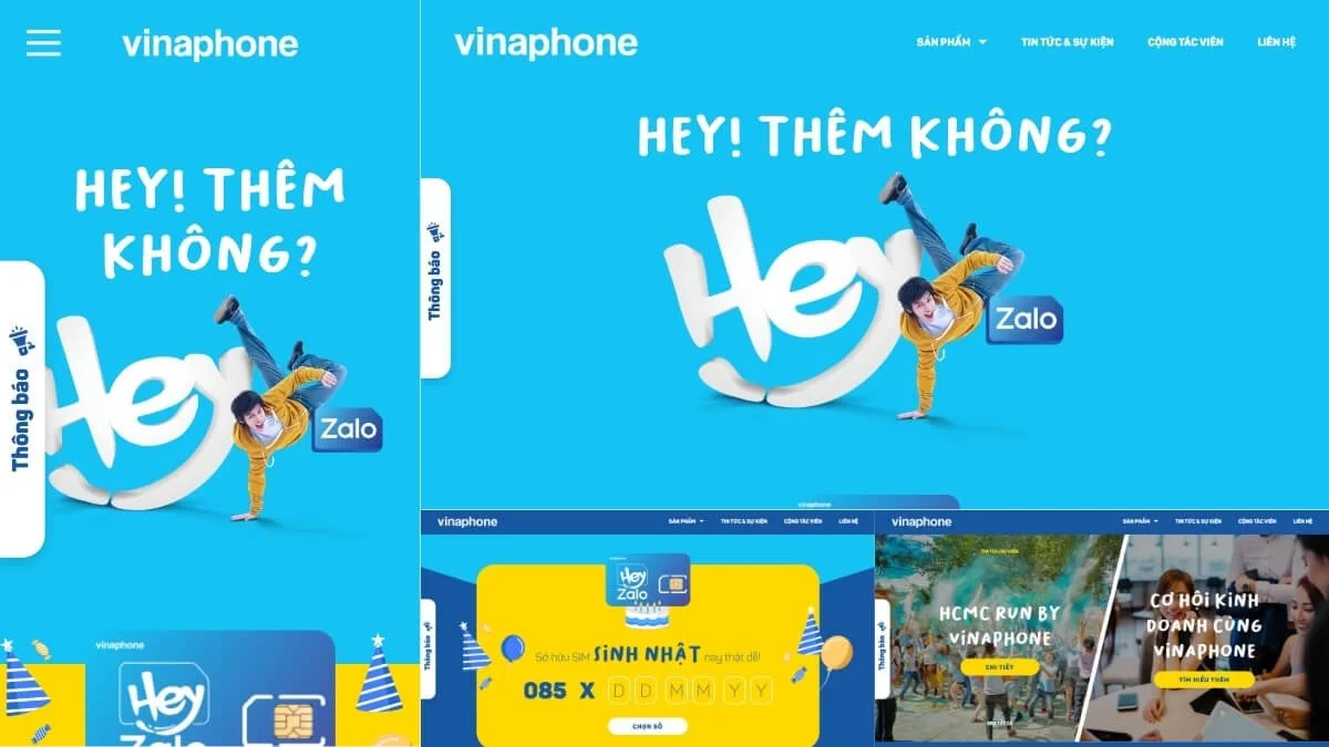 Main VinaPhone Hey Zalo