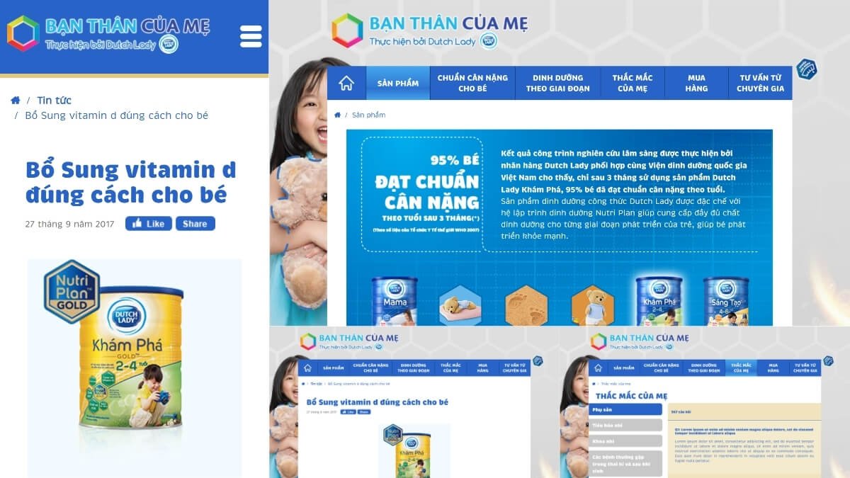 Main Dutch Lady Vietnam Ban Than Cua Me
