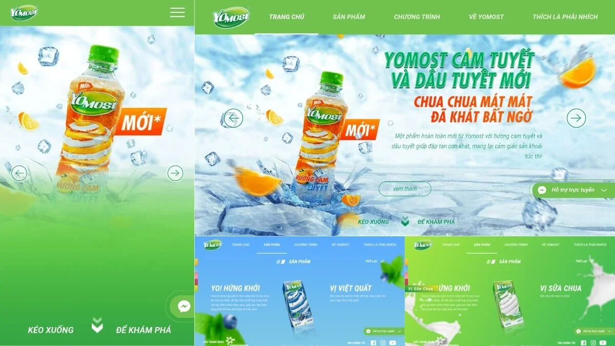 YoMost: Brand Website
