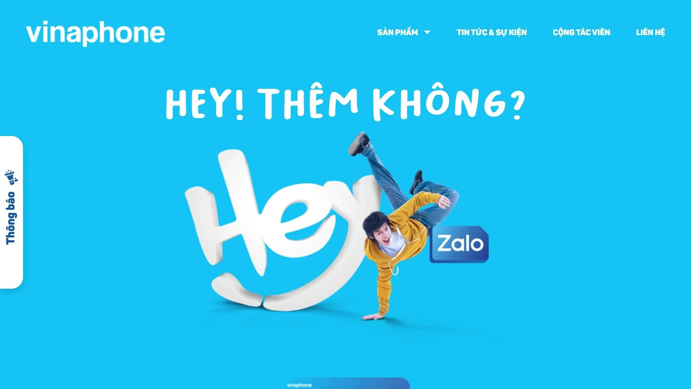 VinaPhone: Hey Zalo