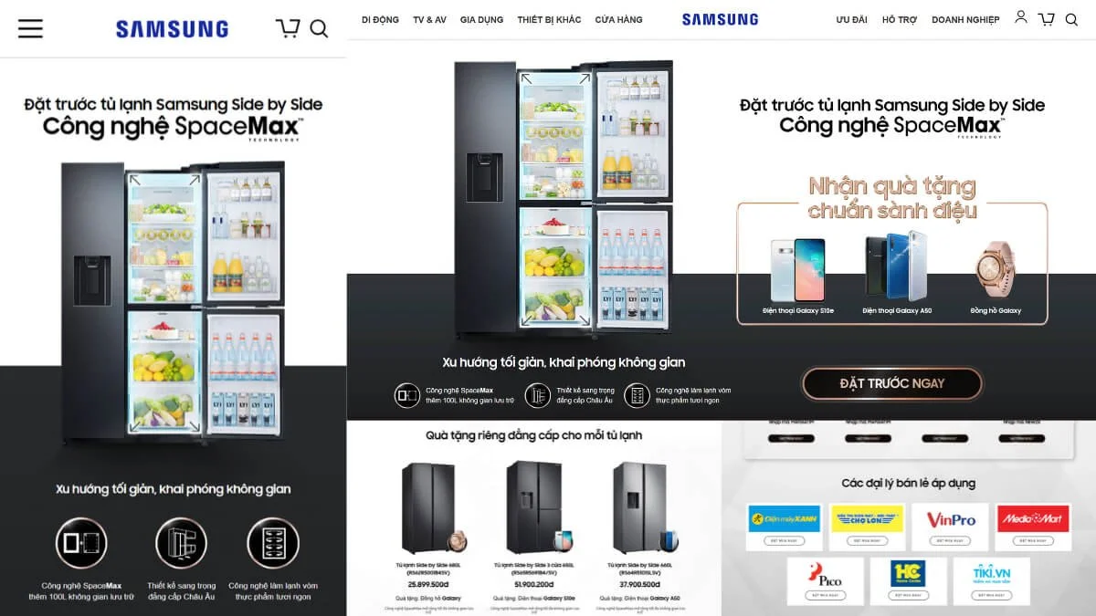 Main Samsung Connecting Local Retailers