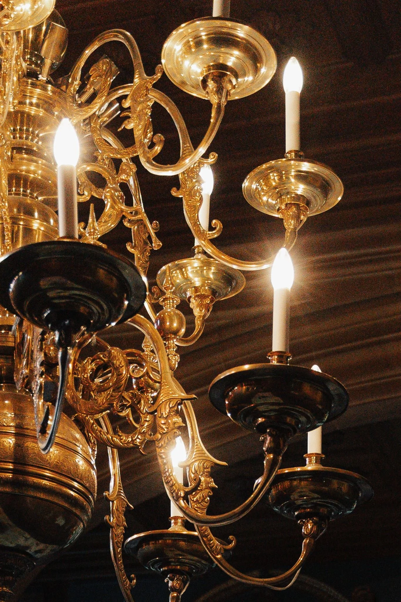 Kronleuchter im Schlosshotel Kronberg
