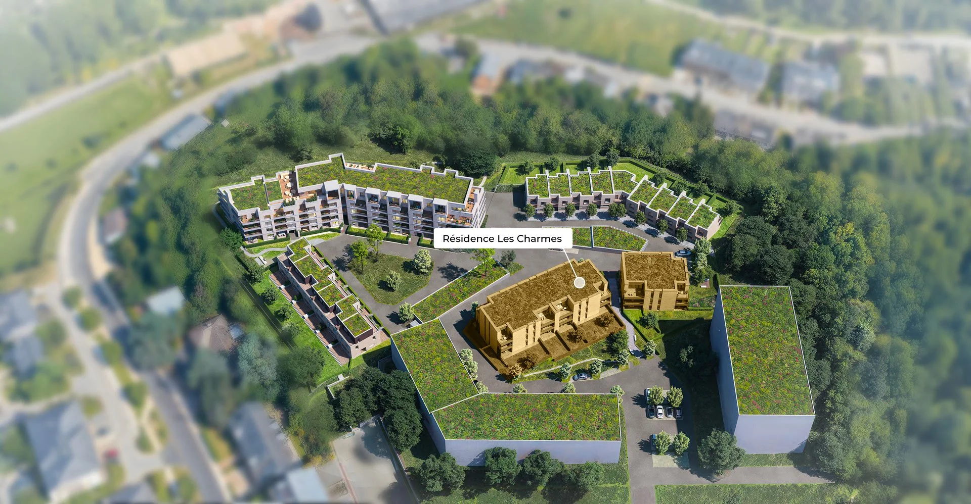 Résidence les Charmes Woodgarden Strassen