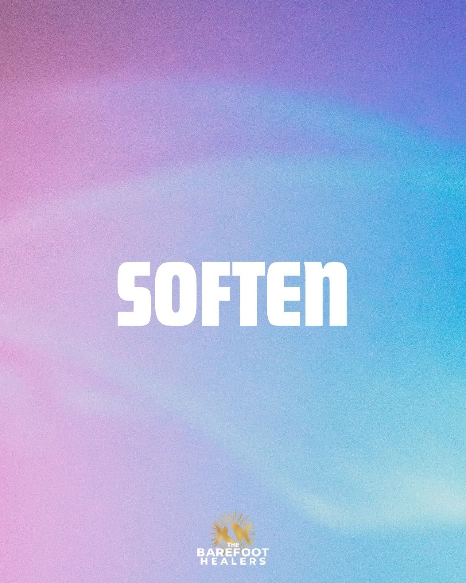 Chronic stress makes us tense, rigid, reactive.

Softening is how the body begins to unwind.

Soften your breath. Soften your expectations. Soften your heart. 

#BarefootReset #SoftHealing #MindBodyHealing #NervousSystemHealing #StressRecovery #Baref