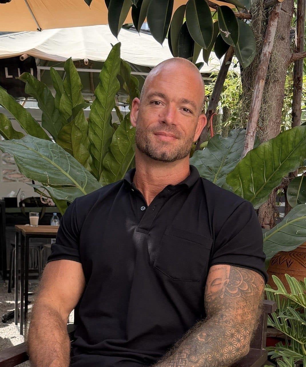 An image of a male healer