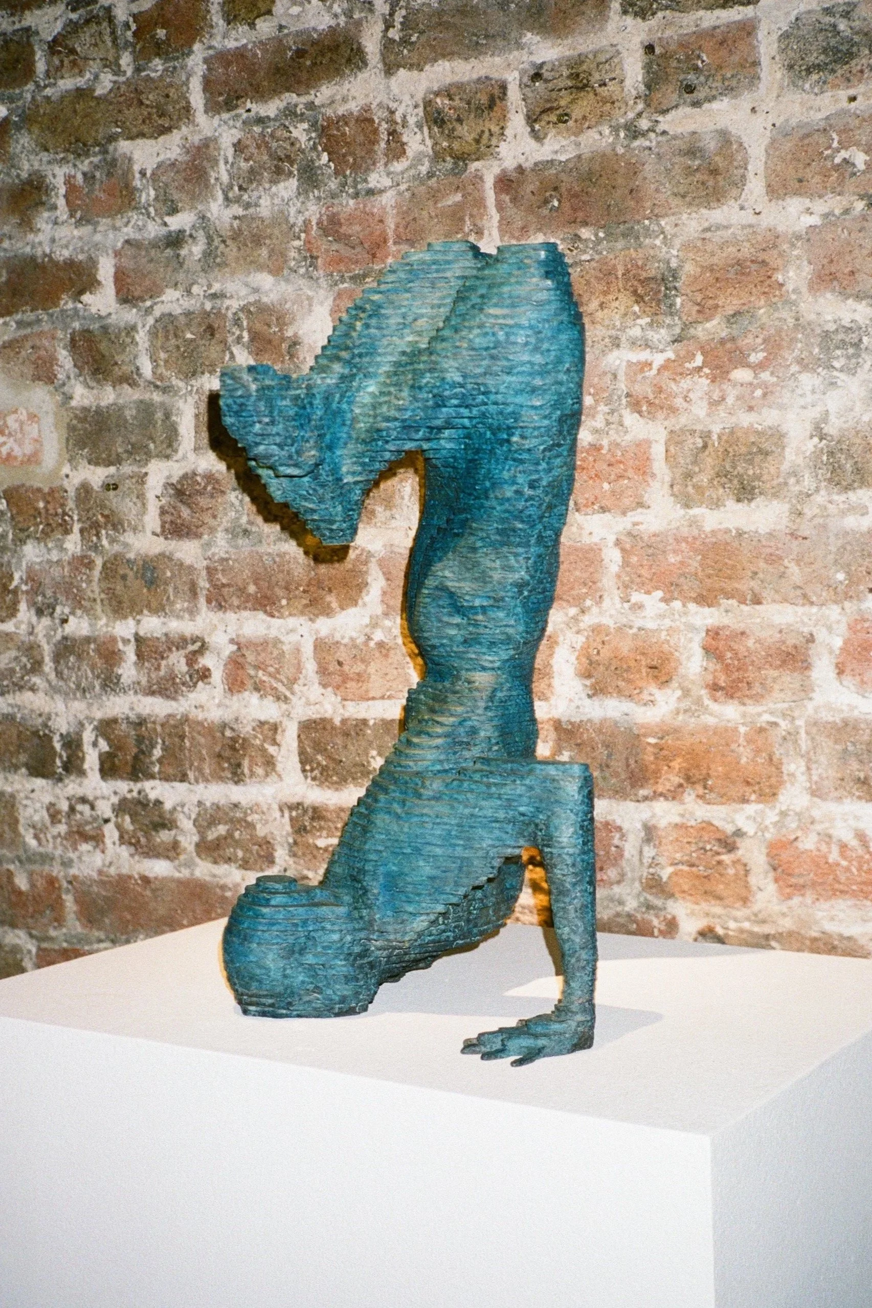 'Shoggs Backbend' (2024), Bronze, 53(H)x31(W)x41(D)cm. Private collection.