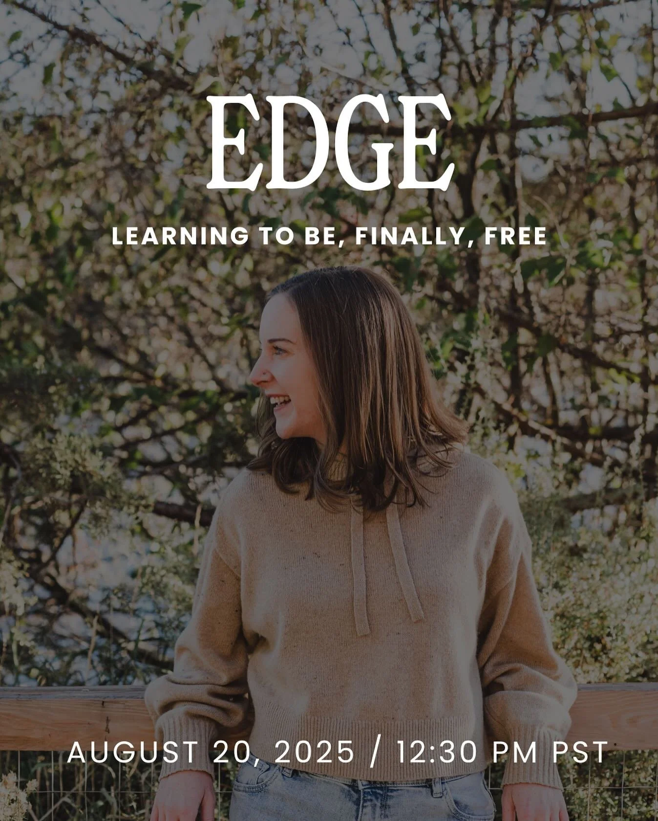 New free masterclass alert!!!

This one is for the people in the room who have an edge they&rsquo;re dancing with, especially related to business and work. If you know you&rsquo;re about to step into something new but the fear/ uncertainty/ self doub