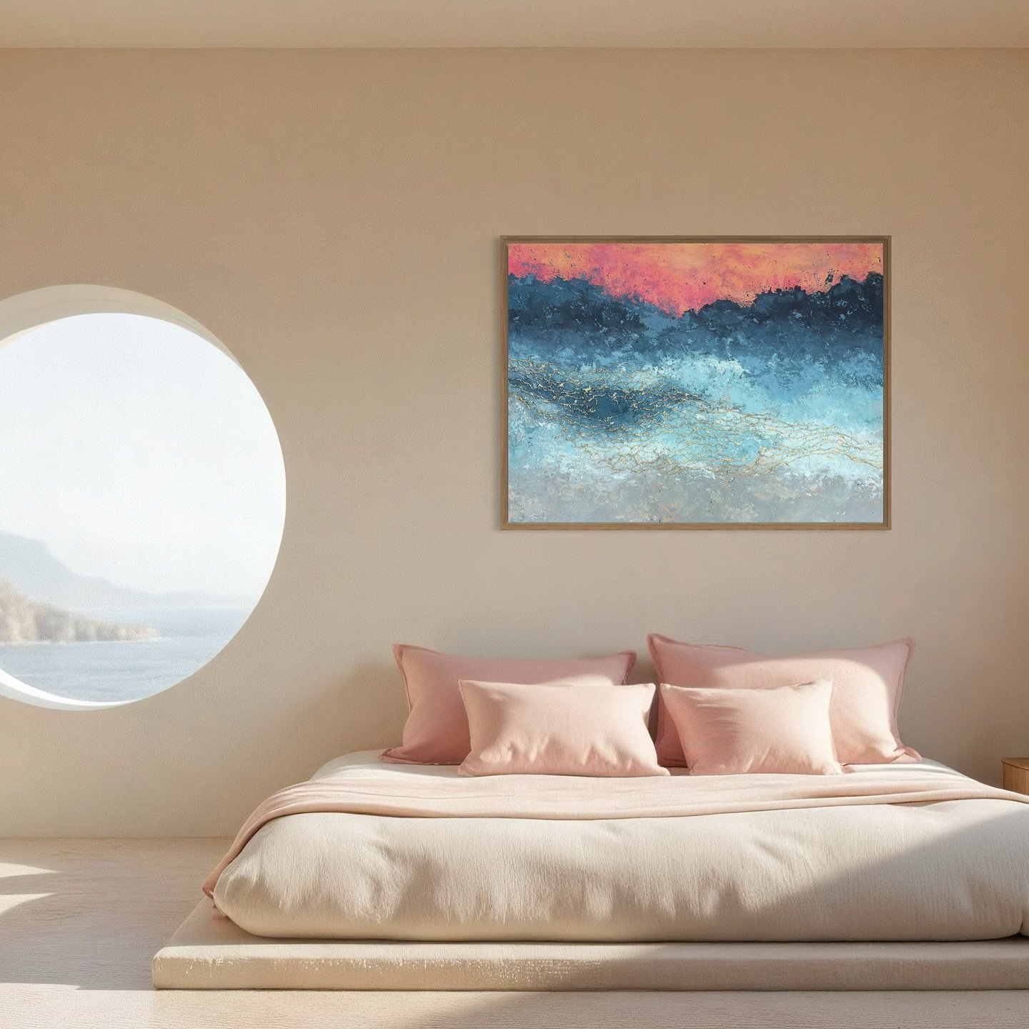 &quot;Evening waves&quot;
.
100x80cm
.
Acrylic, sand, reclaimed fishing rope on canvas 
.
.
.
.
.
#art #interiordesign #artista #artinspo #painting #absractart #abstraktekunst #abstractpainting #seascape
