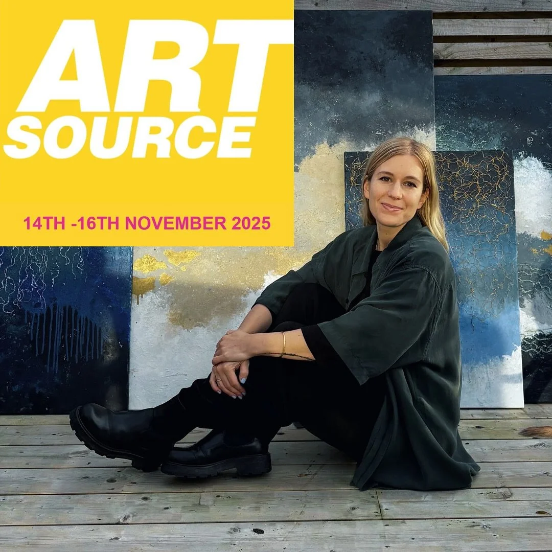 I am so excited to take part in Ireland's largest art fair @artsourcerds this year! 💜☘️
.
I would be delighted to see you there! If you're a follower and want to get a FREE ticket, send me a DM! 😊
.
Art source RDS Dublin 14th-16th November 2025 
.