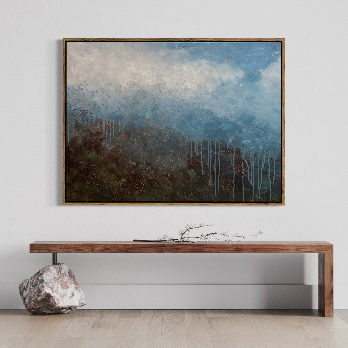 "At Midnight, the Fairies Dance in the Glen"
.
100x75cm
.
Acrylic, organic materials, sand on canvas
.
.
.
#art #abstractart #artcollector