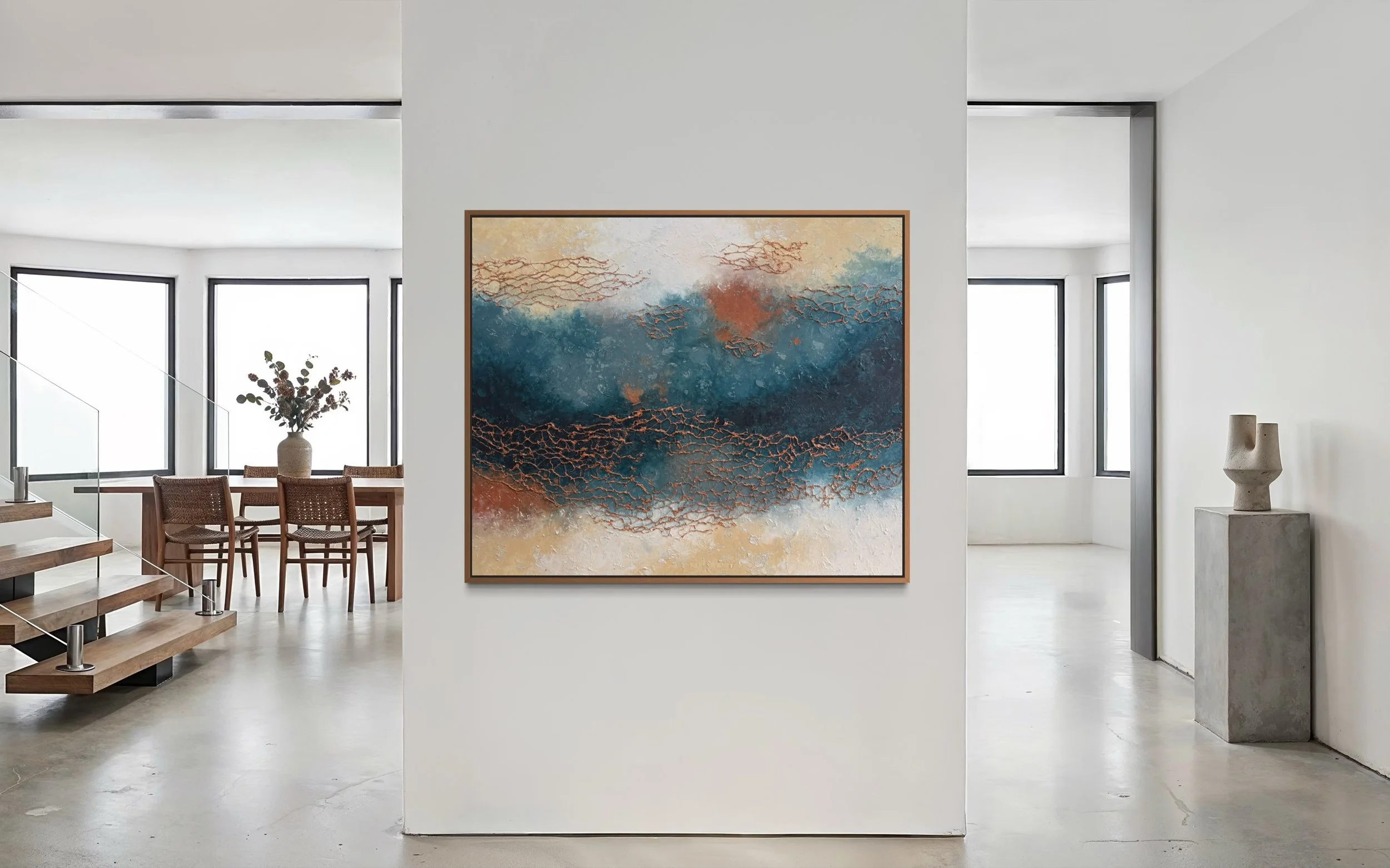 Sweeping Tide Original Artwork (120x100cm)