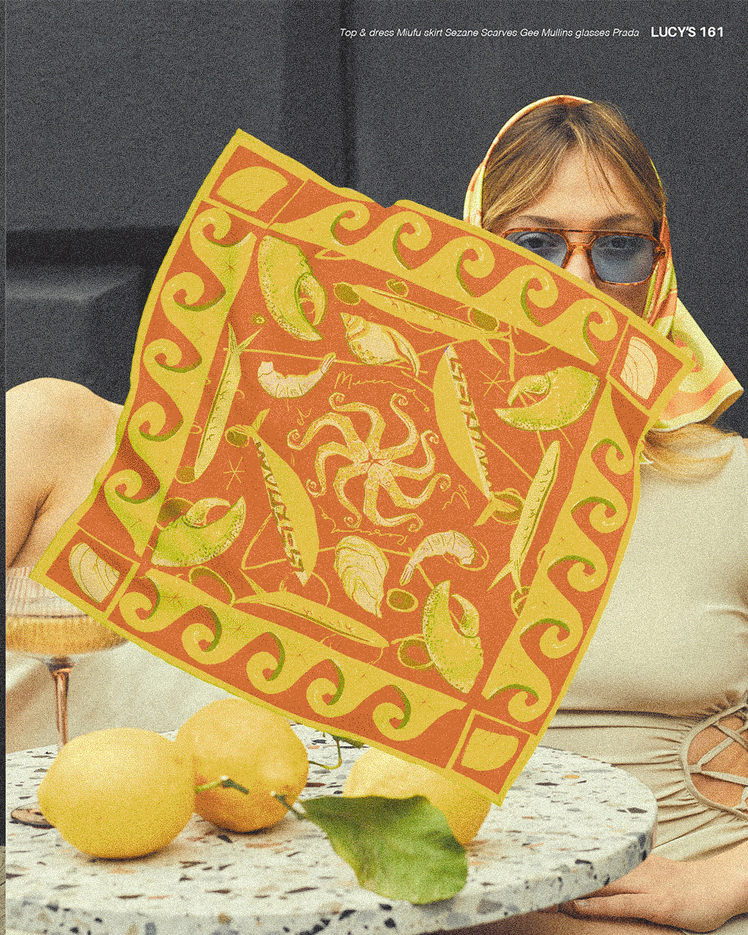 Publication: Lucy's Magazine (Sept 2024) Barcelona Food Culture inspired shoot 