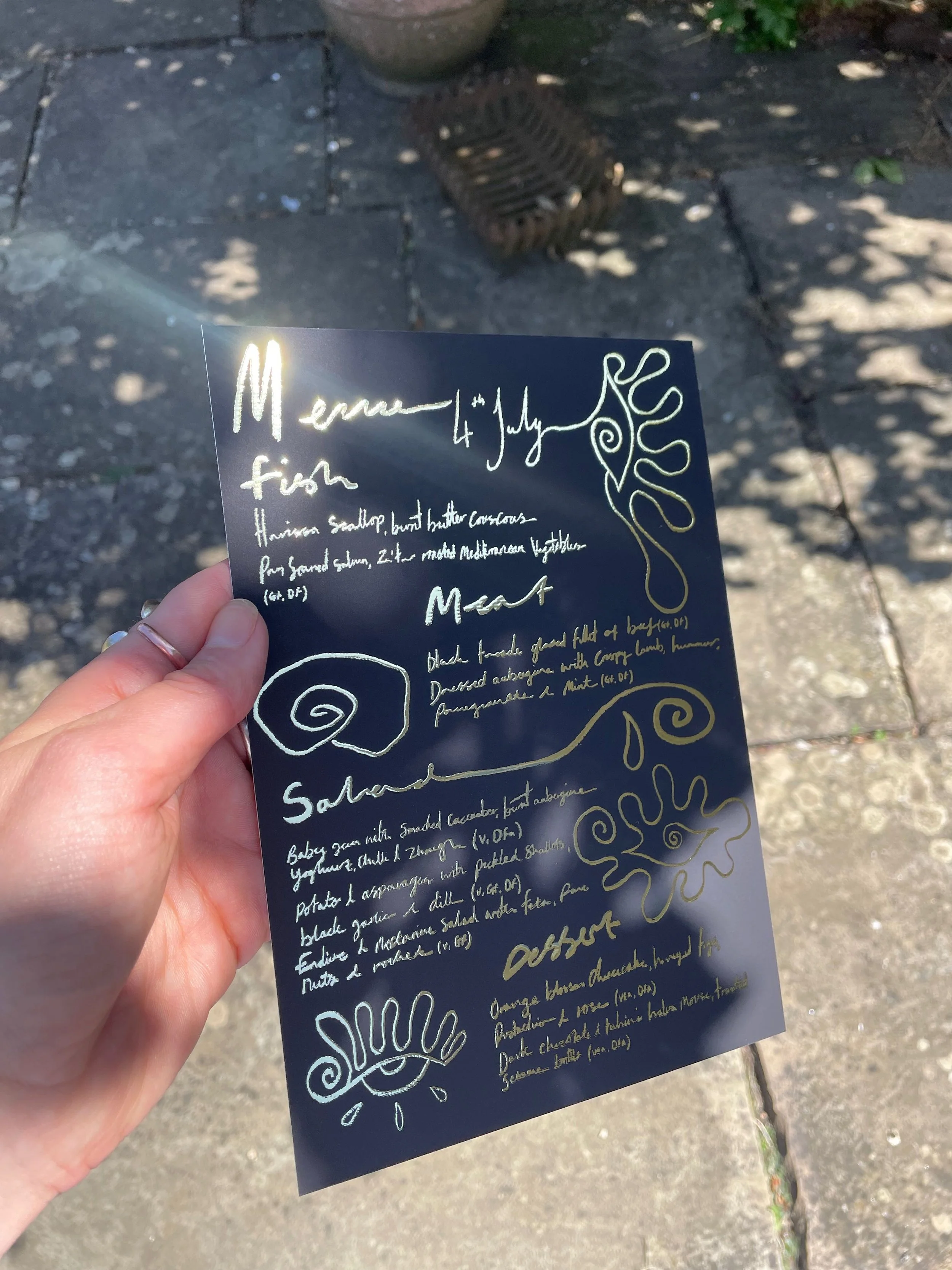 Menu Design (2025)