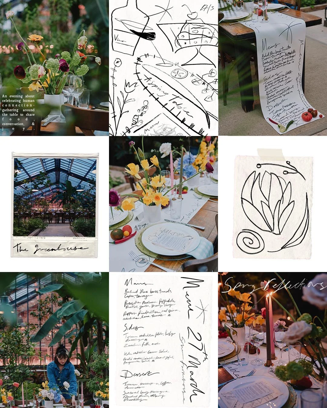 A `Spring table @ Soho Farmhouse