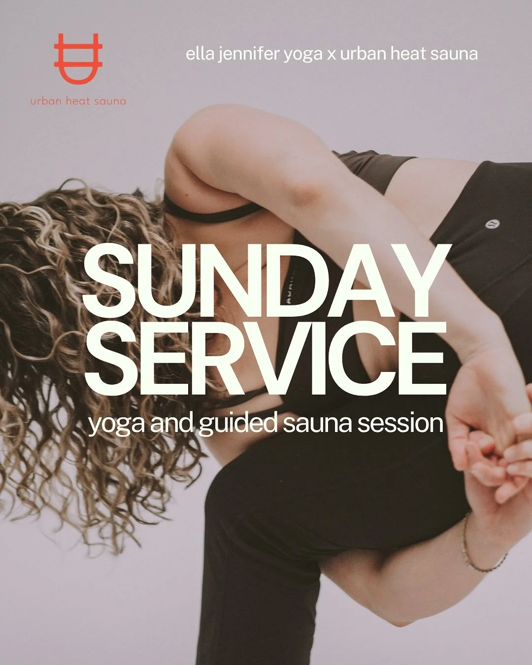 SUNDAY SERVICE: yoga and guided sauna session

Join us for the ultimate Sunday morning reset:

📍urban heat sauna, Camberwell
📆 Sunday 16th November 
🕣 9.30 - 11.30 am 

We&rsquo;ll get the energy flowing with a dynamic vinyasa class led by Ella, t