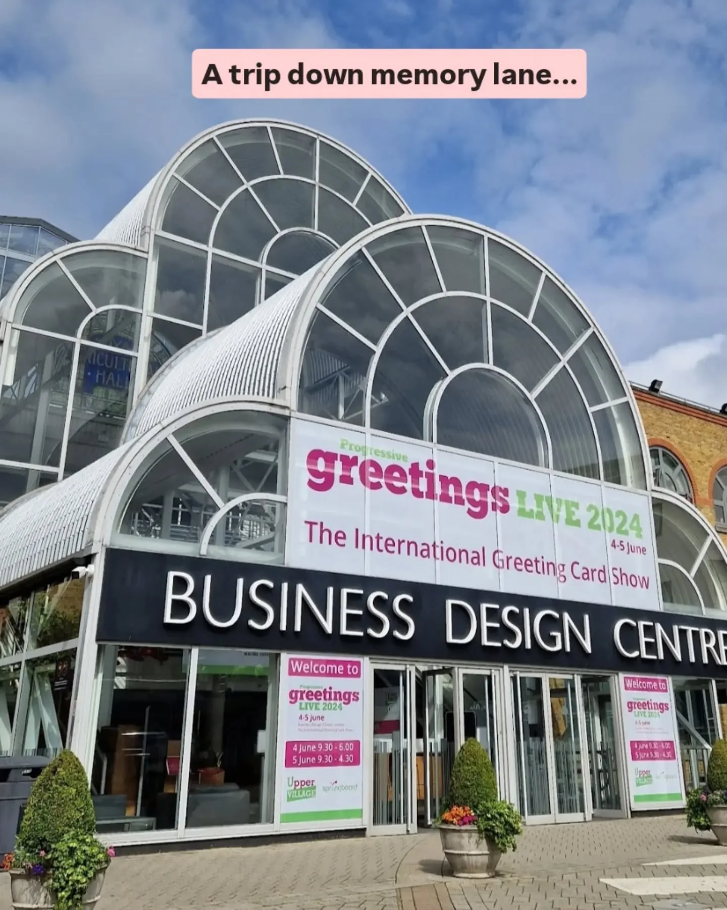 Here's a trip down memory lane of a few moments from @progressivegreetings Live over the years ✨️ #tradeshowlife #memorylane #hotchpotchlondon