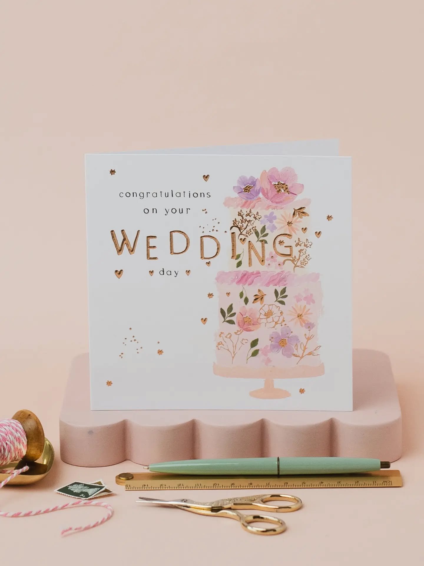 Wedding season is officially here! If you know someone getting married this summer, tag them below (and don't forget to buy a card!) 💌 🩷✨️
.
📷 @hollyboothstudio
.
#weddingseason #greetingscards #lovefromlondon